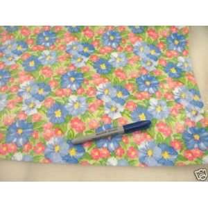  Fabric Oilcloth Vinyl Tablecloths Spring Floral HH404 By 