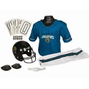  Jacksonville Jaguars Football Deluxe Uniform Set   Size 