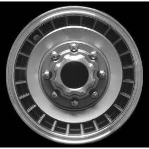   CAP 16 INCH TRUCK, 24 DEPRESSIONS BRIGHT SILVER 16 WITH 3 1/2 CENTER