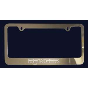  Ford Ranger License Plate Frame V1 (Zinc Metal 