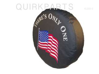 97 12 Jeep Wrangler or Liberty Tire Cover American Flag  