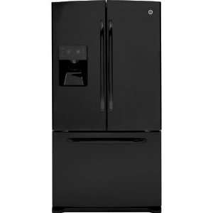   25.9 Cu. Ft. French Door Refrigerator with Icemaker Black Appliances