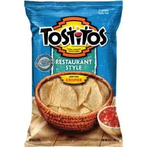  Frito Lay Tostitos Restaurant Style Tortilla Chips, 18oz 