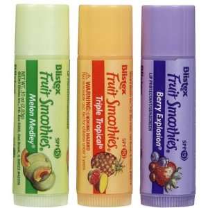 Blistex Fruit Smoothies Lip Protectant SPF 15 3 ct, 3 ct (Quantity of 