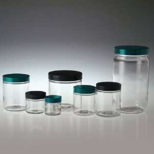 Straight Sided Glass Jar, 2oz (60mL) 53 400 Vinyl Lined 
