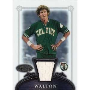 Bill Walton 2007 Topps Bowman Sterling Game Worn Jersey Card #27 