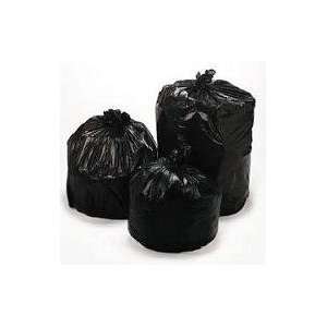  38 x 60 Black Trash Bags (200 Bags) (17 micron) Health 