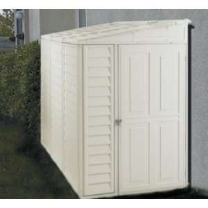   4x8 SideMate Vinyl Storage Shed with foundation Patio, Lawn & Garden
