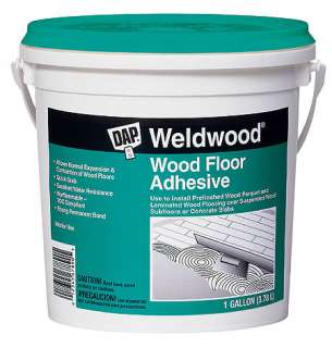 Dap 25133 WeldWood Wood Floor Adhesive 070798251335  