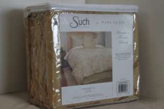 Brand New Hampton Floral Duvet Doona Covers ( Embroidered Gold Color)
