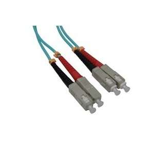  Fiber Patch Cable, SC SC Multimode, Duplex, 50/125, 10 Gig 