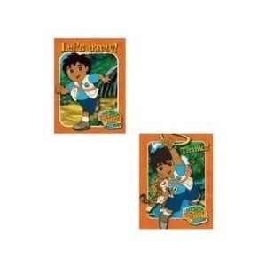  Go Diego Go Party Invitations Toys & Games