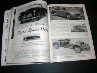 Speed Age   March 1953   PEGASO SPAIN FOUKE FORD  
