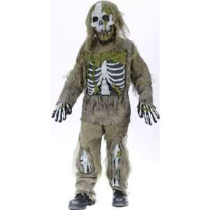  Childrens Skeleton Zombie Costume (SzLG 12 14) Toys 