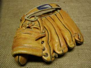 Vintage Leather Baseball Glove Antique Ball Softball  