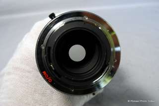 Used Olympus OM fit Vivitar 75 300mm f5.6 Close focus zoom lens