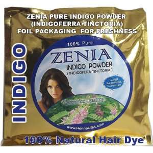 com Zenia Brand 100g Pure INDIGO POWDER for hair dye Naturally Black 