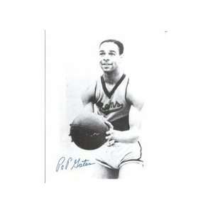  Pop Gates Autographed Harlem Globetrotters 8 x 10 