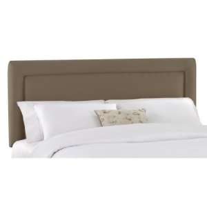   Headboard Velvet Buckwheat, Velvet Buckwheat, King   Velvet Buckwheat