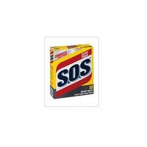  S.O.S Steel Wool Soap Pads Commercial   4ct.
