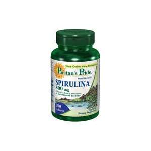    Spirulina 500 mg 500 mg 200 Tablets
