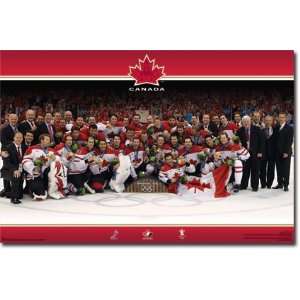  Hockey Canada Team Poster 22X34 Olympic Team 4862