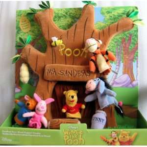   Winnie the Pooh Hundred Acre Wood Puppet Theater Plush Toys & Games