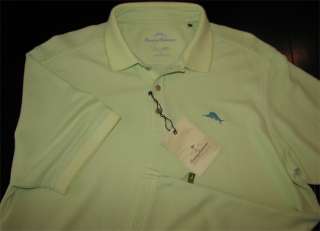 Tommy Bahama New T21656 Emfielder Green Tea Embroidered Polo Shirt 
