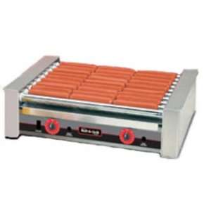  Nemco 10 Hot Dogs Roller Grill With Silverstone   18 1/2 