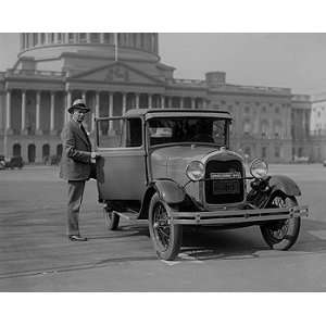  Sen. George Norris of Nebraska, with his Ford, ca. 1929 