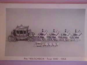 Matchbox Coronation Coach Postcard  
