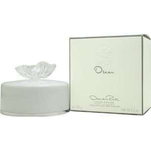  Oscar De La Renta Body Powder with Powder Puff 5.3 Ounces 