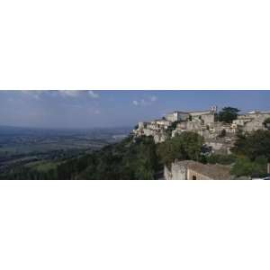  Houses on the Top of a Hill, Todi, Perugia, Umbria, Italy 