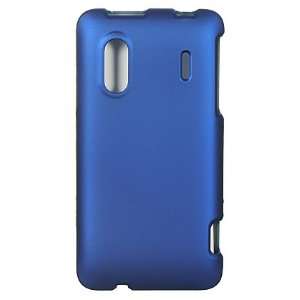 VMG 3 ITEM COMBO HTC EVO DESIGN 4G Hard 2 Pc Case   Blue Premium Hard 