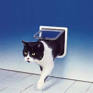  Cat Mate Lockable Cat Flap Door Gray 4 way Locking Patio 