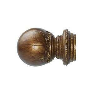  2 inch victorian curtain rod finial for 2 inch wood pole 