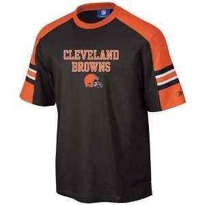   Reebok Cleveland Browns Brown Touchback T shirt
