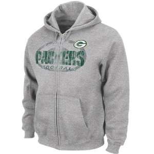  Green Bay Packers Touchback Full Zip Hooded Sweatshirt 