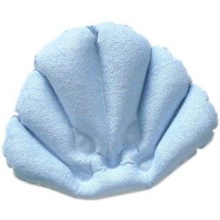 Inflatable Flower shaped Bath Pillow with Suction Cups, Colors may 