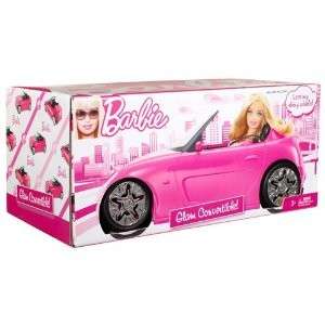   Pink Zebra Barbie GLAM Mini Cooper Bling Bling Convertible Car Vehicle