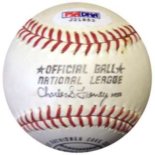   Autographed Signed NL Feeney Baseball Vintage PSA/DNA #J21853  
