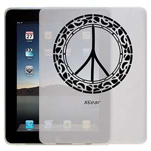  Peace symbol on iPad 1st Generation Xgear ThinShield Case 