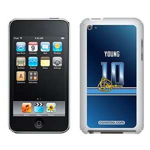  Vince Young Color Jersey on iPod Touch 4G XGear Shell Case 