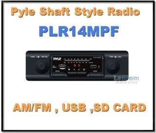 Pyle PLR14MPF In Dash AM/FM/ Shaft Style Radio NEW  