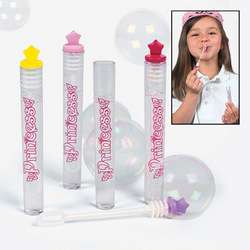 12 GIRL PRINCESS BUBBLES/Birthday Favor/Wand/for Disney Party/Bridal 