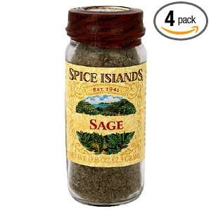 Spice Island Sage, 0.8 Ounce Jar (Pack Grocery & Gourmet Food