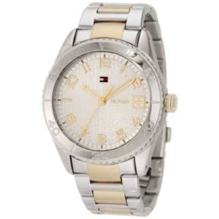 Tommy Hilfiger Womens 1781146 Sport Two Tone Bracelet Watch 