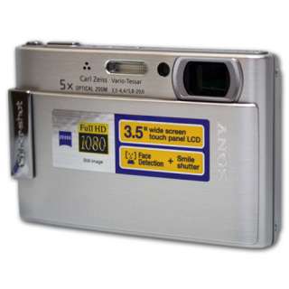 sony cyber shot dsc t200 silver point shoot