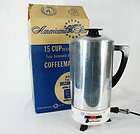 vtg americana star 15 cup instant percolator coffee maker box