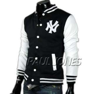 PJ New York Yankees Logo Baseball Jackets Coats For Men Uniform 